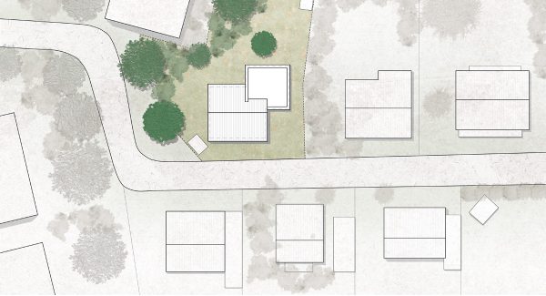 Lageplan Aufstockung Wohnhaus